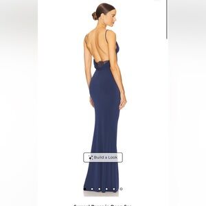 Surreal dress in deep sea